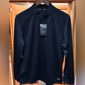 Nike golf men’s medium dri-fit pullover black NWT
